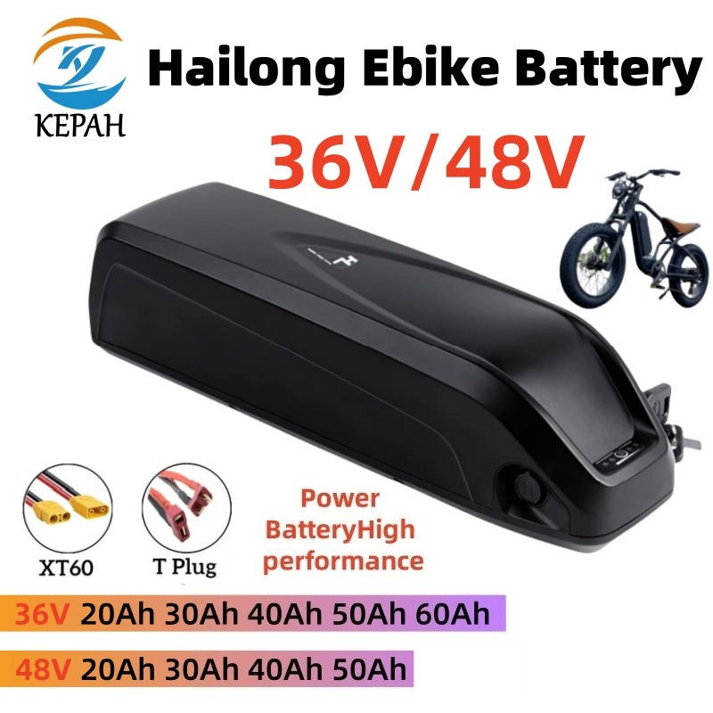 Ebike Battery 48V 20Ah Hailong - Hailong 36V 40Ah/48V 50Ah Battery |