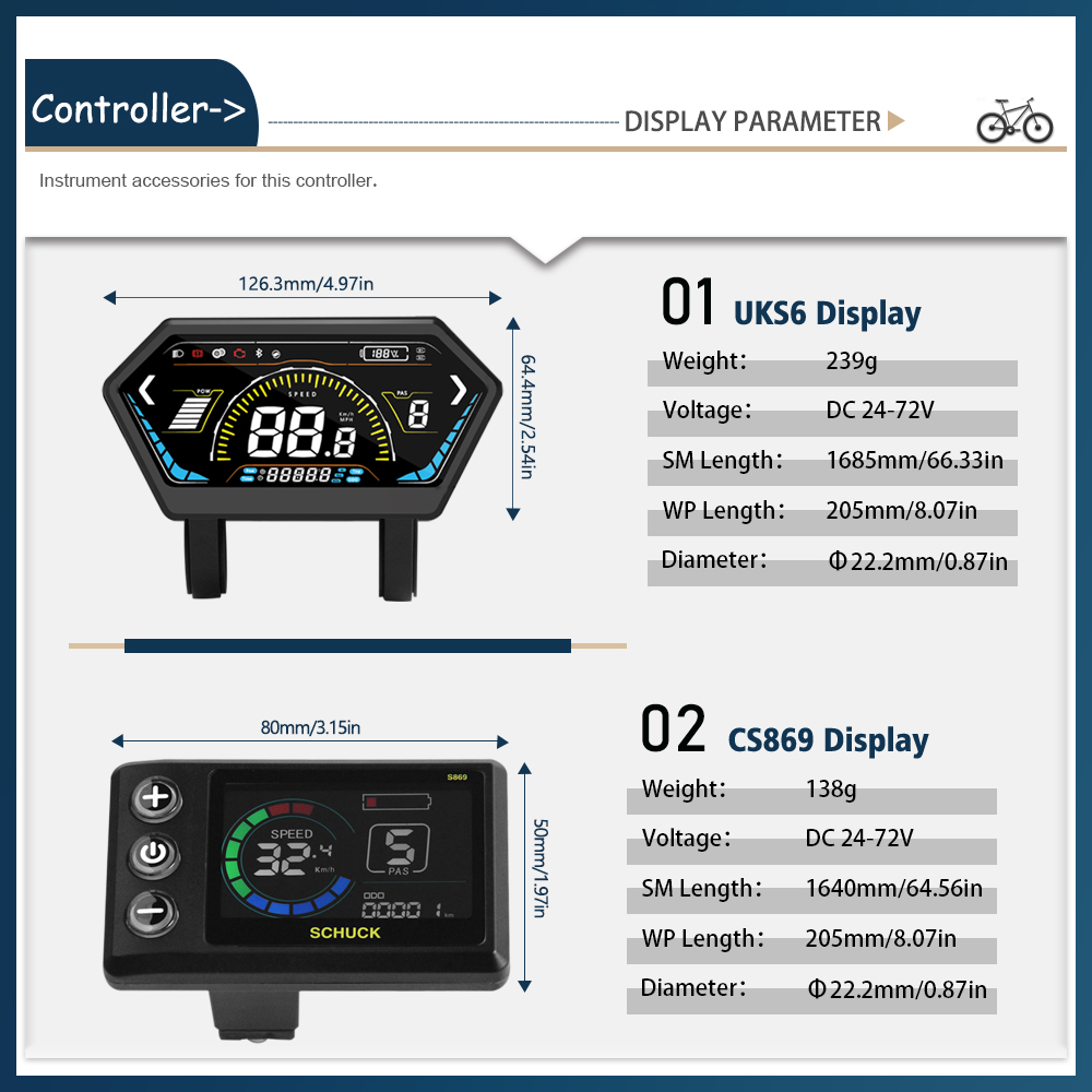 Ebike Controller 48V/72V 3 mod - огляд і ціна Ebike Conversion Kit 72V 3000W