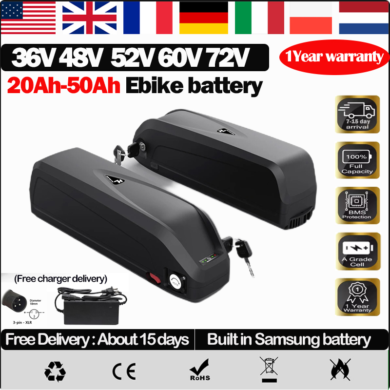 72v ebike battery 3000w 60ah e - огляд і ціна Electric Bicycle Battery 72V 30Ah
