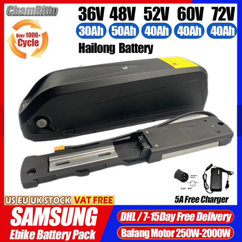 Electric Bicycle 48V 36V 52V 3 - огляд і ціна Electric Bicycle Battery 72V 30Ah